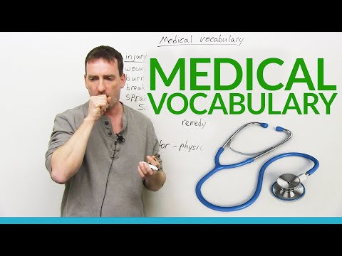 Learn MEDICAL Vocabulary in English