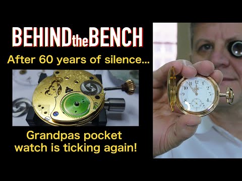 Restoring a 1910's Glashütter pocket watch│Master Watchmaker Nicholas Hacko
