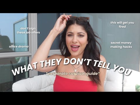 Career Truths They Never Taught You in School (big sister advice)