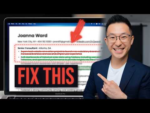 Here’s the BIGGEST Mistake Found on Resumes!