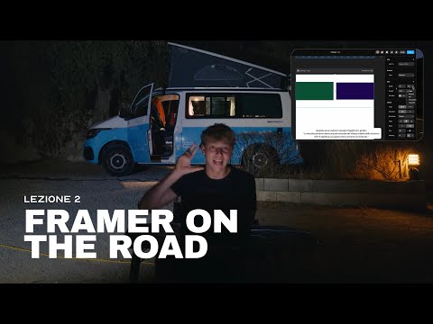 Frame e layout in Framer come costruire un sito responsive da zero - Lezione 2