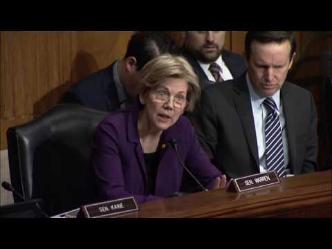 Senator Elizabeth Warren Questions Labor Secretary Nominee Acosta