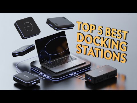 ✅ Top 5 BEST Laptop Docking Stations (2025) | Watch Before You Buy!