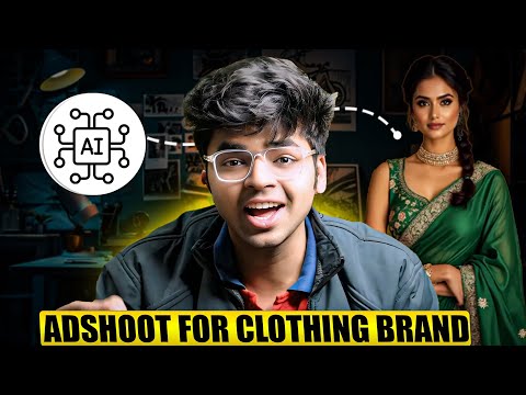 Adshoot for for clothes using ai model