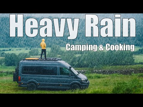 Vanlife | Campfire Cooking | Rainy Days