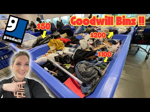Lets Go To Goodwill BINS!! New Bins💥CHAOS💥! I Pulled Great ITEMS! 😱 Thrift With ME! +HAUL