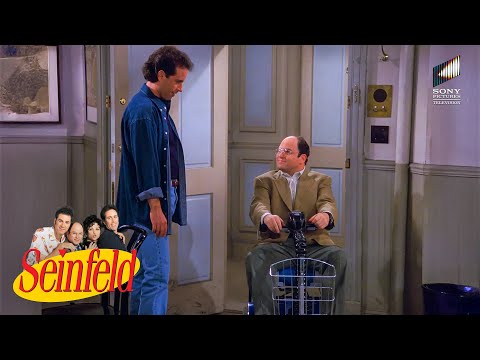 George Pretends to Be a Handicap & The First Bra | Seinfeld