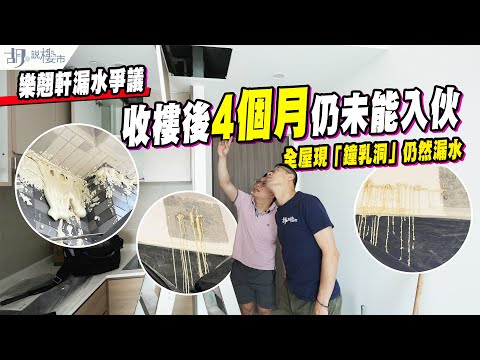 💦樂翹軒漏水爭議💦收樓後4個月仍未能入伙❗️全屋現「鐘乳洞」仍然漏水😰｜房協｜MiC｜胡‧說樓市