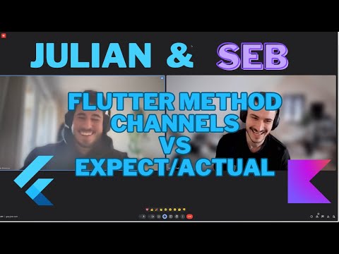 Julian & Seb: Flutter Method Channels & Kotlin's expect/actual