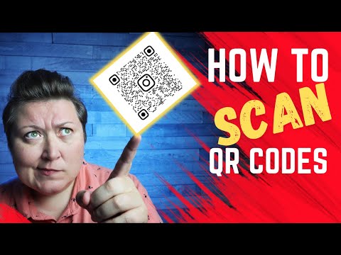 How to Scan QR Codes (on iPhone). Easy