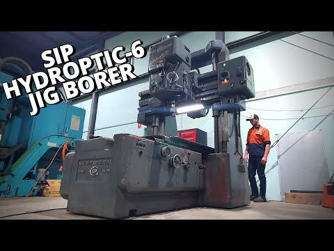 The HOLY GRAIL of Precision Machining | SIP Hydroptic 6 Jig Borer