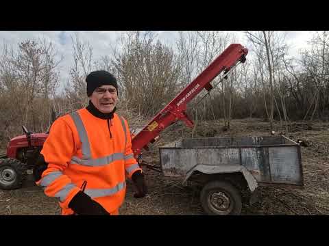 😱 Сірий дим - це добре! Швидка, ефективна, заготівля дрів. Міні-трактор Арпал АМ120ТР-К