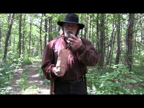 Pathfinder Outdoor Journal Ep 7 - 18th Century Woodsman Horseshoe Blanket Roll And Firearm