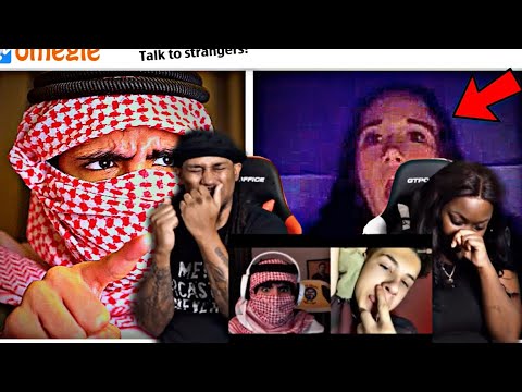 Roasting RACIST People on Omegle (again lol) MaskedArab Reaction!!!
