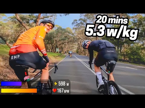Tactical Showdown for 1st Place - UCI Gran Fondo Australia