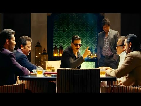 बम्बई मेरी है और जो मेरे खिलाफ खड़े हुए है सरे कब्र में पैर फैला के लेते हुए है - Action Hindi Movie