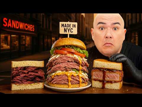 I Ate Every Iconic Sandwich in NYC… One Was JUNK!