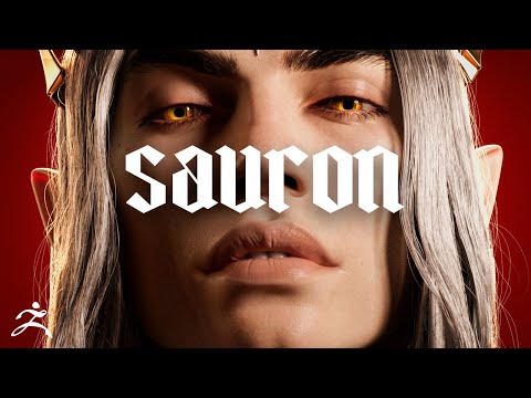 How I Made Sauron from Rings of Power in 3D