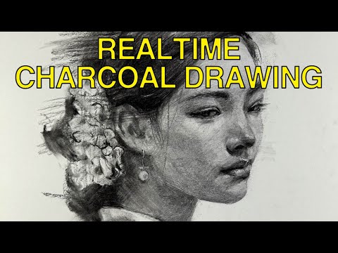 Real-time Charcoal Drawing, #154