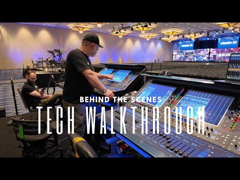 Behind The Scenes Tech Walkthrough of a Special Event Gig