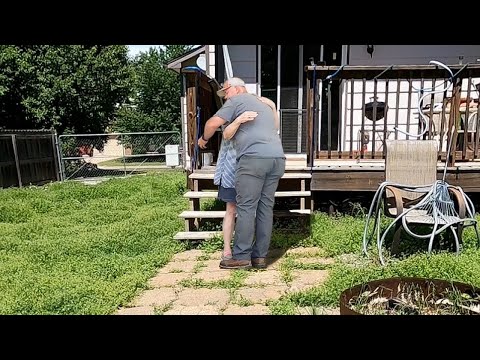 EMOTIONAL SURPRISE After Mowing Lady's Lawn After Husband Passed