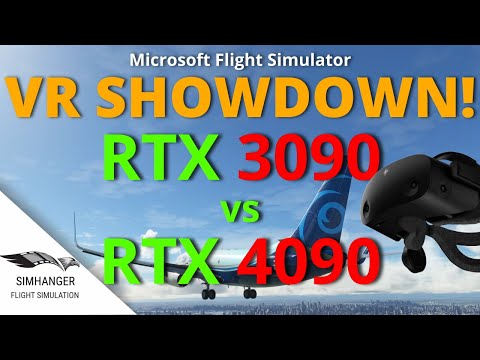 RTX 4090 vs RTX 3090 | VR Performance Comparison | Tested in Microsoft Flight Simulator