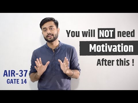 How to stay motivated for GATE - हिंदी में (with English Subtitles)