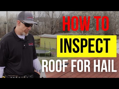 How to Inspect a Roof for Hail Damage