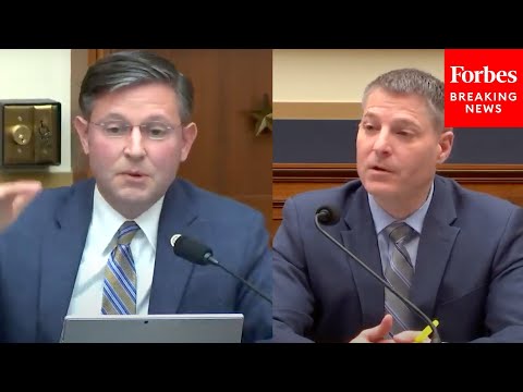 ‘There’s A Lot Of Answers You Don’t Have For Us Today’: Mike Johnson Slams FBI Cyber Official