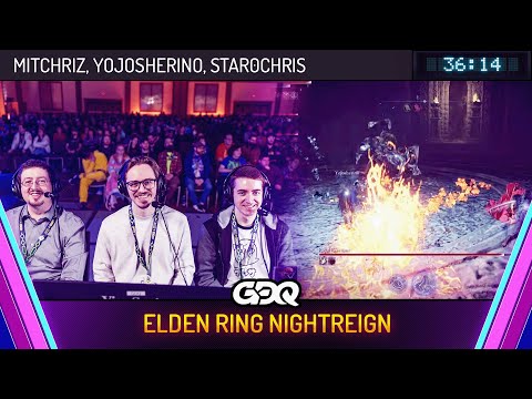 Elden Ring Nightreign by Mitchriz, YoJosherino, star0chris in 36:14 - Awesome Games Done Quick 2026