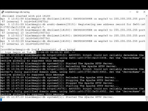 How to View Logs and Parse them to Other Application - journalctl