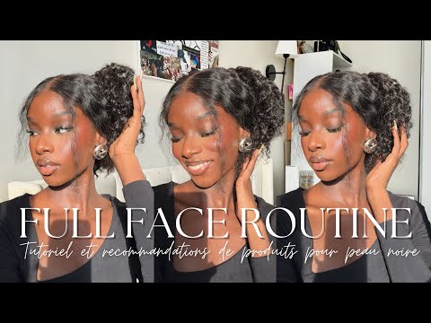 TUTORIEL MAQUILLAGE | Astuces et recommandations de produits pour peau noire | Maguie