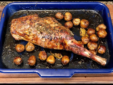 Roast Leg of Lamb | Christine Cushing