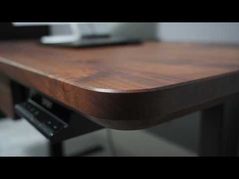 Walnut Desk with a few tricks up its sleeve