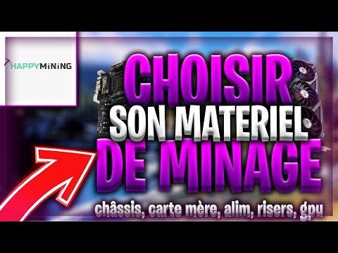 Comment choisir son matériel de minage ? (châssis, carte mère, alim, risers, gpu)