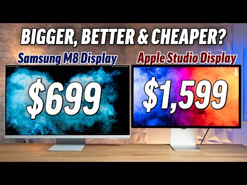 Samsung M8 Display vs  Studio Display - Why pay $1600?!