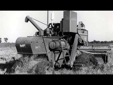 How grain harvesters have changed