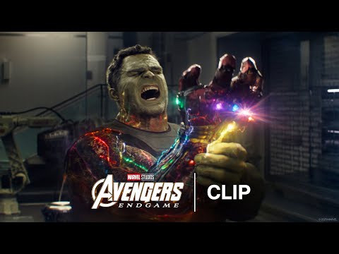 Hulk Snaps with the Infinity Gauntlet | Avengers: Endgame | Official Clip
