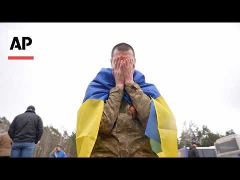 350 Russian and Ukrainian POWs return home in prisoner exchange