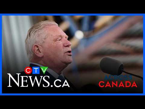 Doug Ford praises Vaughan resident who opened fire on intruder | Across Canada for March. 19, 2026