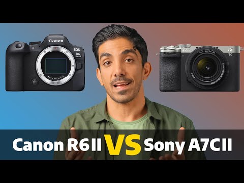 Canon R6 II  -  Sony A7C II  مقایسه ۲ دوربین