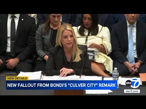 Pam Bondi's comment about crime in Culver City draws pushback