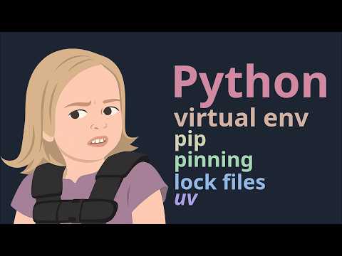 Understand Python's Virtual Environments, Pinning, Lock Files, pip, uv | In One Video