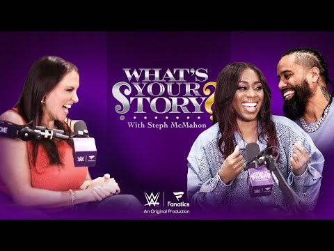 Naomi & Jimmy Uso are having a baby! | Bonus episode | What's Your Story? With Steph McMahon