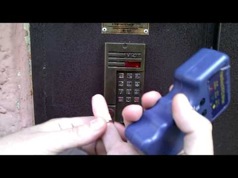 EM4100 key fob and business card recording after repair