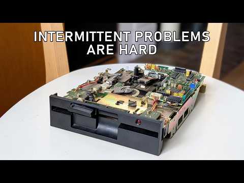 Troubleshooting a 360k floppy drive (Fujitsu M2551A)