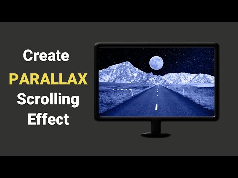 Create Parallax Scrolling effect with vanilla JavaScript