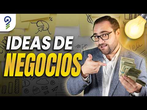 NEGOCIOS fáciles para INICIAR en 2026 con POCO DINERO