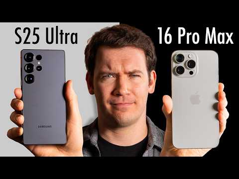 iPhone 16 Pro Max vs. S25 Ultra - Which is Better?