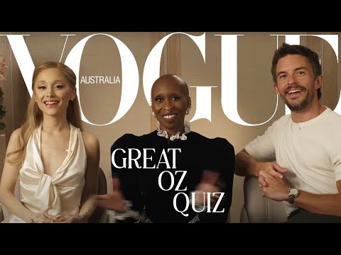 The Great Oz Quiz with the Wicked Cast | Vogue Australia